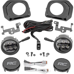 image:imageRough Country 35 Black Series LED Fog Light Kit for 1623 Toyota Tacoma 71095