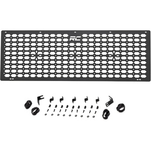 image:imageRough Country Bed Molle Panel Kit for Toyota Tacoma 20242026  Fits 5 Bed Only Driver Passenger amp Cab Side Steel Bed Storage SystemCab Side Molle Panel Kit 1 Rack