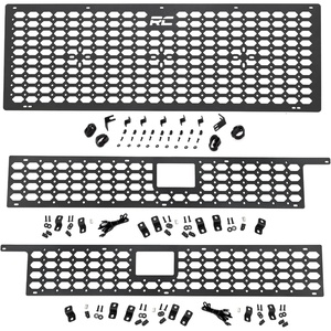 image:imageRough Country Bed Molle Panel Kit for Toyota Tacoma 20242026  Fits 5 Bed Only Driver Passenger amp Cab Side Steel Bed Storage SystemComplete 3Panel Kit