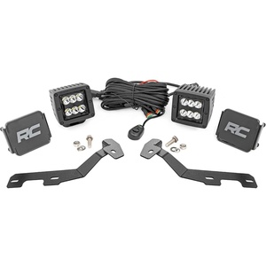 image:imageRough Country LED Ditch Light Kit for 20192024 Ram 1500  Spot  82290