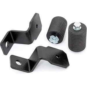 image:imageRough Country Polaris LED Whip Light Bracket Kit for 1722 GeneralRanger 93049 Black