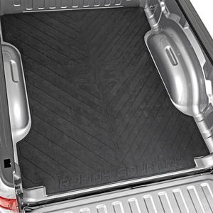 image:imageRough Country Truck Bed Mat for Toyota Tacoma 20242026  Fits 5 Bed TearResistant HeavyDuty Rubber NonSlip Protection