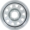 image:imageRough Country 16x8 Polished Chrome Steel Wheel  5x45 6mm Offset 330 Bore Classic OffRoad Rim for Trucks Jeeps amp SUVs17x9  5x5  12mm