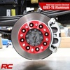 image:imageRough Country 2 8x170 Wheel Spacers for 0322 Ford Super Duty  Pair  1094ABlackAnodized Red