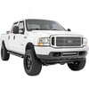image:imageRough Country HD2 Aluminum Running Boards for Ford F250F350 Super Duty 19992016 Crew Cab  5 Wide NonSlip Step Easy Bolton Install