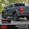 image:imageRough Country Nerf Step Bars for Ford Ranger 2WD4WD 20192025 Crew Cab  Rugged Full Length Nerf Bars with Side Steps BoltOn Install
