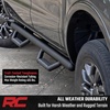 image:imageRough Country Nerf Step Bars for Ford Ranger 2WD4WD 20192025 Crew Cab  Rugged Full Length Nerf Bars with Side Steps BoltOn Install