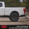 image:imageRough Country Rear Wheel Well Liners for Ford F250F350 Super Duty 20172026  HeavyDuty Black HDPE Fender Guards for Mud amp Debris Made in USA