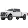 image:imageRough Country Sport Fender Flares for Ford F250F350 Super Duty 20172022  1 Tire Coverage 7 Height UVResistant ABS Paintable Matte Black
