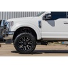 image:imageRough Country Sport Fender Flares for Ford F250F350 Super Duty 20172022  1 Tire Coverage 7 Height UVResistant ABS Paintable Matte Black
