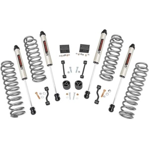 image:imageRough Country 25 Lift Kit w V2 Shocks for Jeep Wrangler JL Unlimited 20182023 4Door NonRubicon Models  Fits up to 35 TiresV2 Shocks