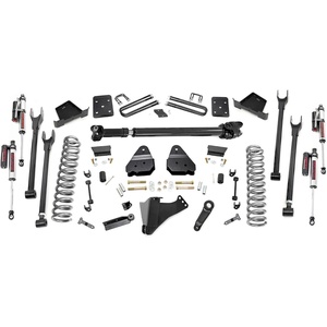 image:imageRough Country 4Link 6 Inch Lift Kit with Vertex Reservoir Shocks for Ford F250F350 Super Duty 20172022  Fits 35 Axle Includes Driveshaft