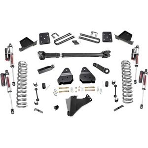 image:imageRough Country 6 Inch Lift Kit with Vertex Reservoir Shocks for Ford F250F350 Super Duty 20172022 wNo OVLDS  Fits 4 Axle Includes FR Driveshaft