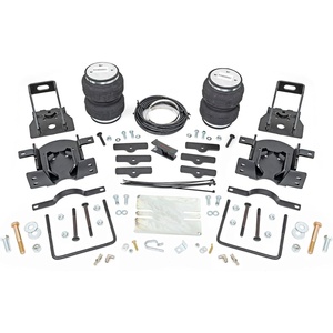 image:imageRough Country Air Spring Kit with Compressor for Ford F250F350 Super Duty 20052016  Minimizes Trailer Sway Prevents Bottoming Out