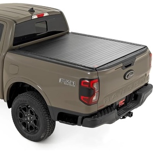 image:imageRough Country Hard RollUp Tonneau Cover for Ford Ranger 20242026  Aluminum Truck Bed Cover Fits 5 Bed