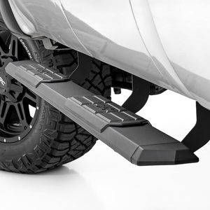 image:imageRough Country TR2 Running Boards for Ford F250F350 Super Duty 19992016 Crew Cab  5 Wide CabLength Aluminum Side Steps