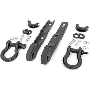 image:imageRough Country Tow Hook Shackle Mount Kit for 20172021 Nissan Titan  RS160