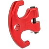 image:imageRough Country MultiFunction Winch Cleat with Rubber Isolator  12000 LB Forged Aluminum Recovery Hook for ATVUTV Works with Synthetic Rope amp Steel Cable Red
