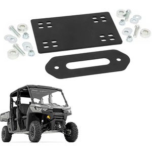 image:imageRough Country Winch Mount for CanAm Defender HD8HD9HD10  Bolton Mounting Plate for 35005000 LB Winches