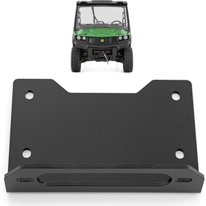 image:imageRough Country Winch Mount for John Deere Gator XUV 835E  Heavy Duty Mounting Plate fits 35006500LB Winches BoltOn UpgradeMount Only