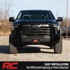 image:imageRough Country 175 Leveling Kit for Toyota Tundra 20222026  Front Strut Spacers Levels Factory Rake BoltOn Installation