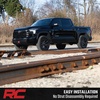 image:imageRough Country 175 Leveling Kit for Toyota Tundra 20222026  Front Strut Spacers Levels Factory Rake BoltOn Installation