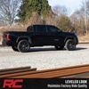image:imageRough Country 175 Leveling Kit for Toyota Tundra 20222026  Front Strut Spacers Levels Factory Rake BoltOn Installation