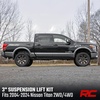 image:imageRough Country 3 Suspension Lift Kit for Nissan Titan 2WD4WD 20042024  Wheel Spacers Red Control ArmsRed Arms