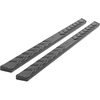 image:imageRough Country BA2 Running Boards for Ford F150 20092014  5 Wide Steel Step Bars NonSlip Grip Foot Rails NoDrill Install Truck Side Steps