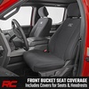 image:imageRough Country Neoprene Front Seat Cover for Ford F150 Lightning F250 amp F350 20152026 Crew Cab wFront Bench SeatFront Bucket Seat Cover Set