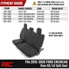image:imageRough Country Neoprene Front Seat Cover for Ford F150 Lightning F250 amp F350 20152026 Crew Cab wFront Bench SeatRear 6040 Seat Cover Set