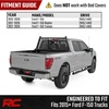 image:imageRough Country Steel Headache Rack with Dual MOLLE Panels  For 20152026 Ford F150 2WD4WD 2x3 steel construction Nodrill installation Stake pocket mount