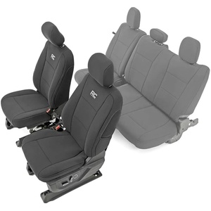 image:imageRough Country Neoprene Front Seat Cover for Ford F150 Lightning F250 amp F350 20152026 Crew Cab wFront Bench SeatFront Bucket Seat Cover Set