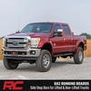 image:imageRough Country BA2 Running Boards for Ford F250F350 Super Duty Crew Cab 19992016  Wide 5 NonSlip Side Steps