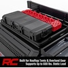 image:imageRough Country Bed Cap Roof Rack for Toyota Tacoma 20162023  Aluminum Overland Cargo Rack with Adjustable TSlot Cross Bars