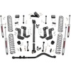image:imageRough Country 35 Inch Lift Kit with N3 Shock Absorbers for Jeep Wrangler Rubicon JL 2Door 20242025  Includes Front amp Rear Shocks Control Arm Drop Brackets Front Driveshaft Lifted Coil Springs