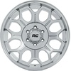 image:imageRough Country 77 Series Chrome Wheel  20x9 6x55 Bolt Pattern 0mm Offset SinglePiece Aluminum Rugged 8Spoke Design Chrome Finish
