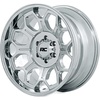 image:imageRough Country 77 Series Chrome Wheel  20x9 6x55 Bolt Pattern 0mm Offset SinglePiece Aluminum Rugged 8Spoke Design Chrome Finish
