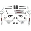 image:imageRough Country 35 Suspension Lift Kit wV2 Shocks for Chevy Silverado amp GMC Sierra 2500HD3500HD 20112019  Red Control ArmsBlack