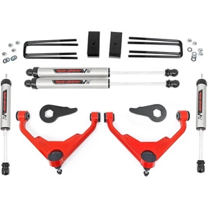 image:imageRough Country 3 V2 Lift Kit for 0110 ChevyGMC 2500HD  FKFF Codes 859870RED