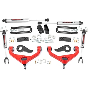 image:imageRough Country 3 V2 Lift Kit for 2024 ChevyGMC 2500 HD 2WD4WD  95870RED