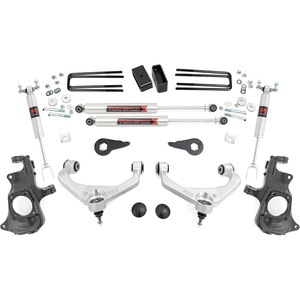 image:imageRough Country 35 Lift Kit for 20112019 ChevyGMC 25003500 2WD4WD  95770M1 Shocks  Silver Arms