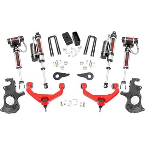 image:imageRough Country 35 Lift Kit for 20112019 ChevyGMC 25003500 2WD4WD  95770REDWith Vertex Reservoir Shocks