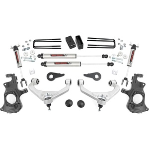 image:imageRough Country 35 Lift Kit for 20112019 ChevyGMC 25003500 2WD4WD  95770V2 Shocks  Silver Arms