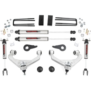 image:imageRough Country 35 Suspension Lift Kit wV2 Shocks for Chevy Silverado amp GMC Sierra 2500HD3500HD 20112019  Aluminum Control Arms